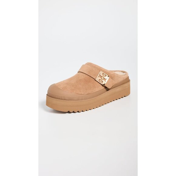 Women's Mellow Shearling Platform Mules - Picture 2 of 5